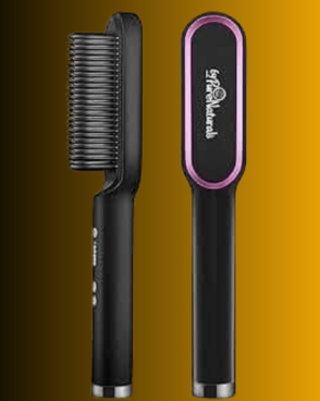 Electric Professional Hair Straightening Brush In Pakistan