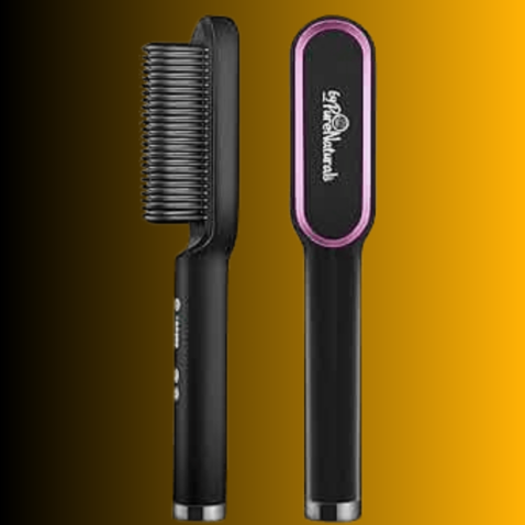 Electric Professional Hair Straightening Brush In Pakistan - Image 2