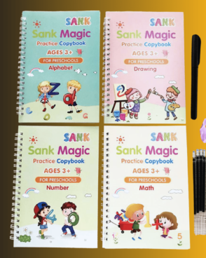 4 piece set magic book in pakistan