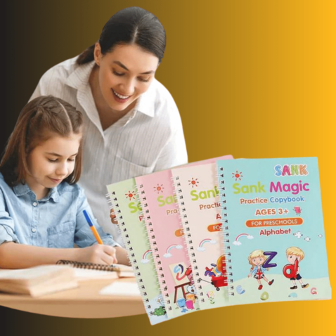 4 piece set magic book in pakistan